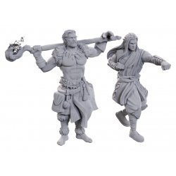 D&D Nolzur's Marvelous Miniatures Unpainted Miniatures 2-Pack Archdruid & Martial Arts Adept