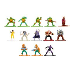 Teenage Mutant Ninja Turtles Nano Metalfigs Diecast Mini Figures 4 cm Assortment Wave 1 blind bag