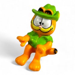 Garfield Mini-Figure (Green Shirt and Hat)