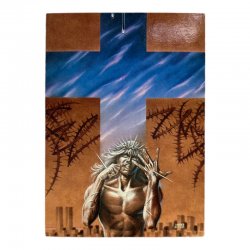 Joseph Michael Linsner: Dawn and Beyond Card no.54 - Angry Christ no.4