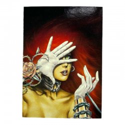 Joseph Michael Linsner: Dawn and Beyond Card no.60 - Eleven or One no.2