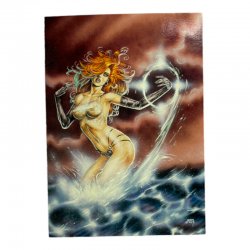 Joseph Michael Linsner: Dawn and Beyond Card no.78 - Halo