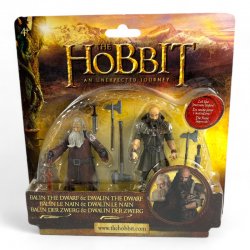 The Hobbit: An Unexpected Journey - Balin the Dwarf & Dwalin the Dwarf MOC