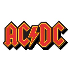 AC-DC: Logo Funky Chunky Magnet