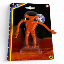 Red Alien Action Figure