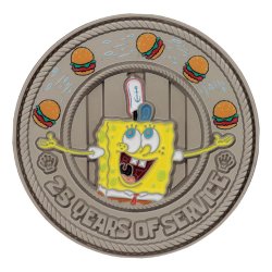 SpongeBob Collectable Coin 25th Anniversary Limited Edition