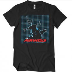 Airwolf Grid T-Shirt Black