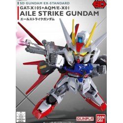 Gundam - SD Ex-Standard : GAT-X105+AQM/E-X01 Aile Strike Gundam