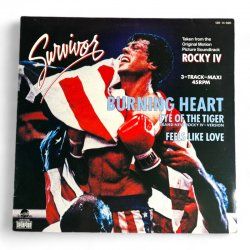 Rocky - Survivor – Burning Heart Maxi-Single