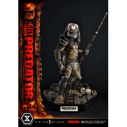 Predator 2 Museum Masterline Statue 1/3 City Hunter Predator 105 cm