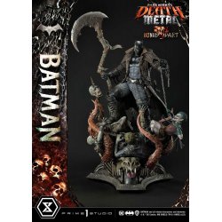 Dark Knights: Metal Statue 1/3 Death Metal Batman Deluxe Bonus Ver. 105 cm