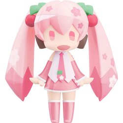 Character Vocal Series 01: Hatsune Miku HELLO! GOOD SMILE Action Figure Sakura Miku 10 cm