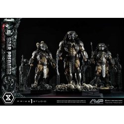 The Alien vs. Predator Museum Masterline Series Statue 1/3 Scar Predator 93 cm