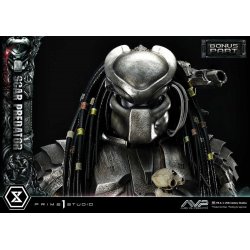 The Alien vs. Predator Museum Masterline Series Statue 1/3 Scar Predator Deluxe Bonus Version 93 cm