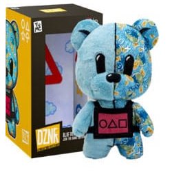 Squid Game DZNR Plush Figure Blue Bear Join the Game Edition 18 cm