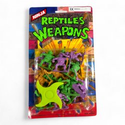 Reptile Weapons Teenage Mutant Ninja Turtles Boodleg Mini Figures MOC