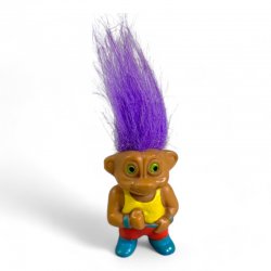 Good Luck Baby Trolls - Muscle Man Troll