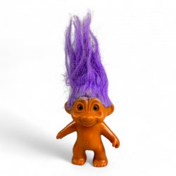 Russ Troll Doll - Purple Haired Naked Troll