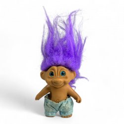 Russ Troll Doll - Purple Haired Naked Troll