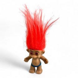 Russ Troll Doll - Orange Haired Naked Troll