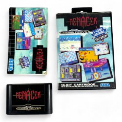 Sega Mega Drive - Menacer 6-Game Cartridge MIB