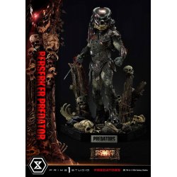 Predators Statue Berserker Predator Deluxe Bonus Version 100 cm