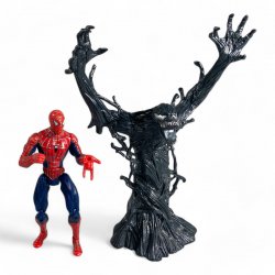 Ooze Attack: Spider-Man vs. Venom Symbiote Vintage Action Figure