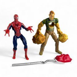 Ooze Attack: Sandman (Hammer Attack) vs. Spider-Man Vintage Action Figure