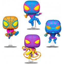 Marvel POP! TV Vinyl Figure 4-Pack Miles Morales (BLKLT) 9 cm