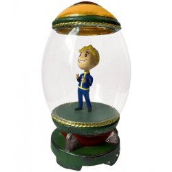 Fallout Blown Glass Adornment Series Statue Nuke Vault Boy 17 cm