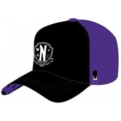 Wednesday Curved Bill Cap Nevermore