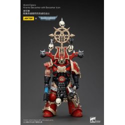 Warhammer 40k Action Figure 1/18 World Eaters Khorne Berzerker with Berzerker lcon 13 cm