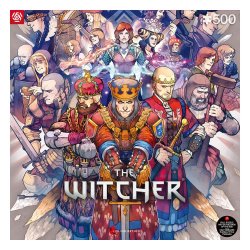 The Witcher Gaming Puzzle Northern Realms (500 pieces)