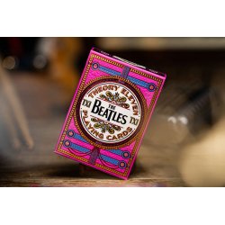 The Beatles Playing Cards Pink Version