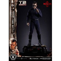 Terminator 2 Museum Masterline Series Statue 1/3 T-1000 Final Battle Deluxe Bonus Version 73 cm