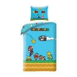 Super Mario Duvet Set Ver. 3 140 x 200 cm / 70 x 90 cm