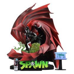 Spawn Statue 1/10 Spawn no.1 (Black White & Red All Over) 24 cm