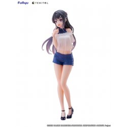 Rascal Does Not Dream of Bunny Girl Senpai Tenitol PVC Statue Mai Sakurajima 31 cm