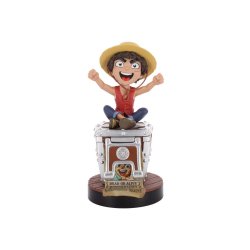 One Piece Cable Guys Charging Stand Luffy Wanted Poster 21 cm