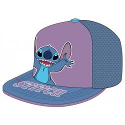 Lilo & Stitch Curved Bill Cap Stitch Standing