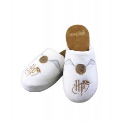 Harry Potter Slippers Golden Snitch Size M