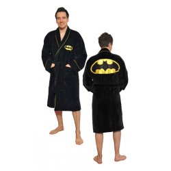 DC Comics Fleece Bathrobe Batman