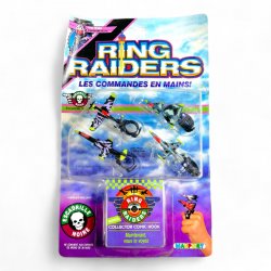 Ring Raiders Wing Pack - Leader Wraither Skull Squadron (Escadrille Noire) (French Unpunched MOC)