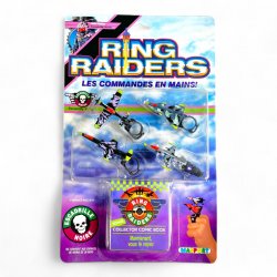 Ring Raiders Wing Pack - Leader Wraither Skull Squadron (Escadrille Noire) (French Unpunched MOC)