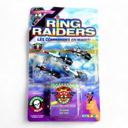 Ring Raiders Wing Pack - Skull Leader Chiller Skull Squadron (Escadrille Noire) (French Unpunched MOC)