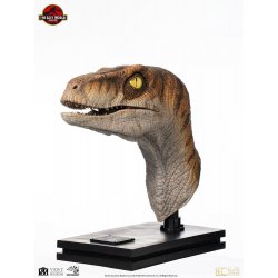 Jurassic Park Life-Size Bust Male Velociraptor 75 cm