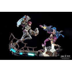 League of Legends Statues 1/6 2-Pack Vi & Jinx