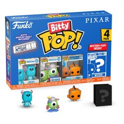 Pixar Bitty POP! Vinyl Figure 4-Pack Monsters Inc. 2,5 cm