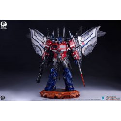 Transformers Museum Scale Statue Optimus Prime Jet Convoy Edition 87 cm