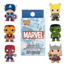 Marvel Loungefly POP! Enamel Pin Group 3 cm Blind Box